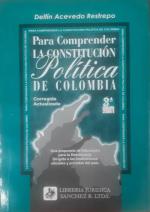Para Comprender la ConstituciÃ³n PolÃ­tica de Colombia.